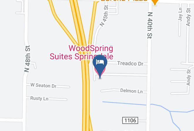 Washington - Woodspring Suites Springdale Maps