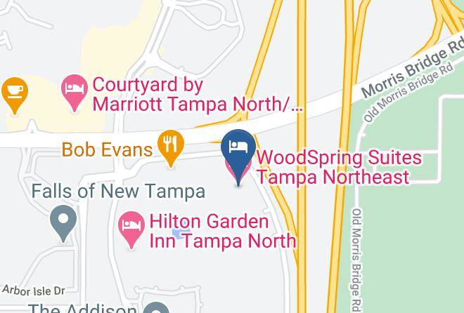 Hillsborough - Woodspring Suites Tampa Northeast Maps