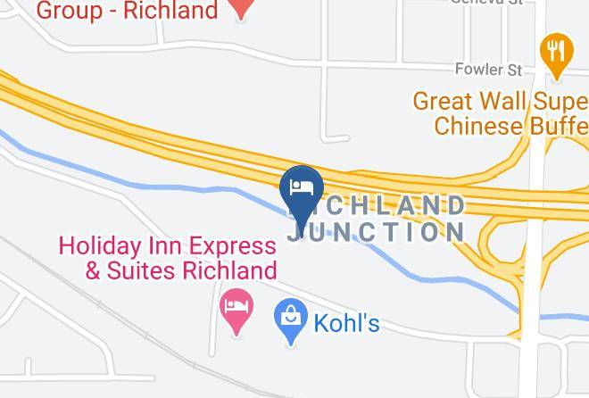 Benton - Woodspring Suites Tri Cities Richland Maps