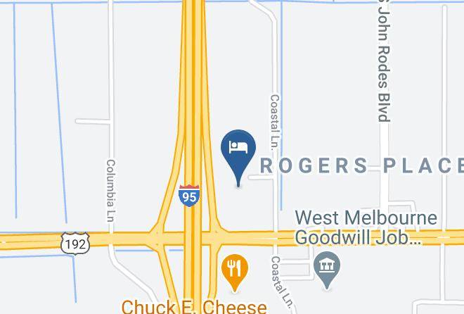 Brevard - Woodspring Suites West Melbourne I 95 Maps