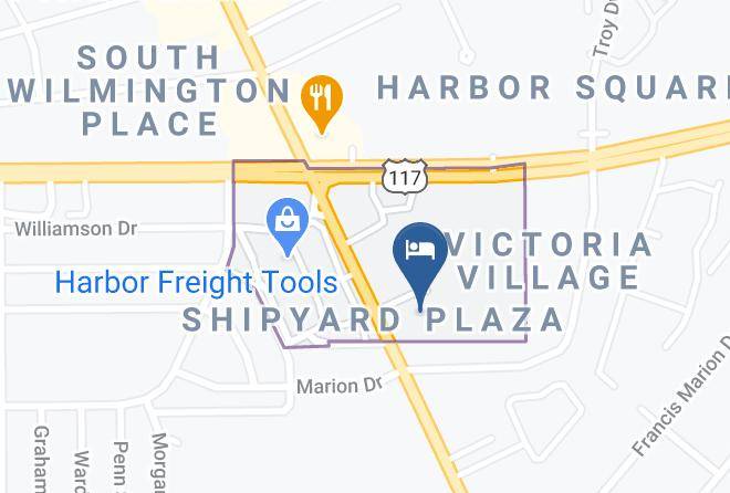 New Hanover - Woodspring Suites Wilmington Maps