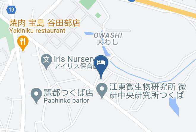 Woody Hotel Suwa Map