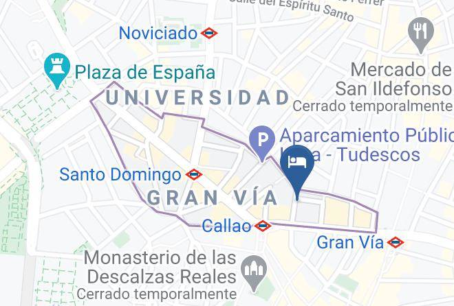 Madrid - Woohoo Suites Madrid Maps