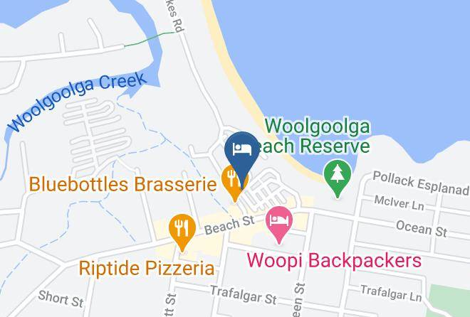 Coffs Harbour - Woolgoolga Holiday Park Maps