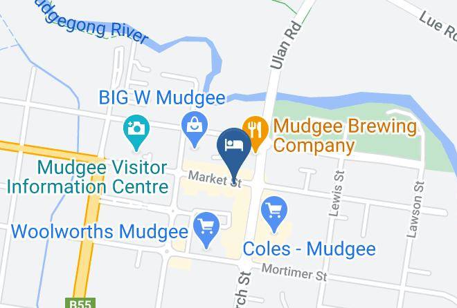 Mid Western Regional - Woolpack Hotel Maps