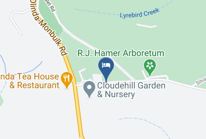 Yarra Ranges - Woolrich Retreat Maps