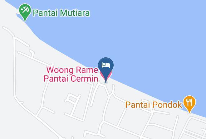 Serdang Bedagai Regency - Woong Rame Pantai Cermin Maps