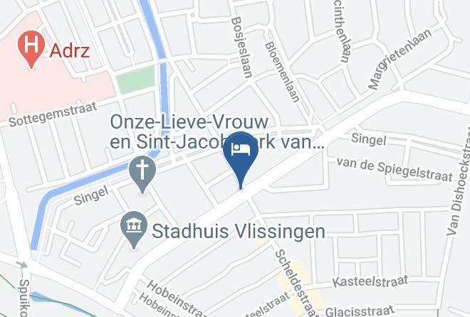 Vlissingen - Woonhotel Petruskerk Maps