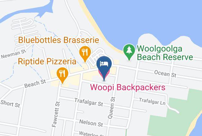 Coffs Harbour - Woopi Backpackers Maps