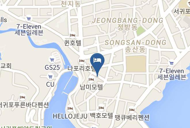 Seogwiposi - Woosung Hotel Maps