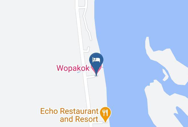Champasack - Wopakok Hotel Maps