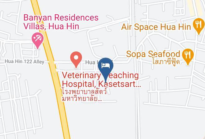 Amphoe Hua Hin - Wora Wana Hua Hin Hotel & Convention Maps
