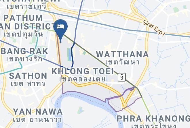 Khlong Toei District - Woraburi Sukhumvit Hotel & Resort Maps