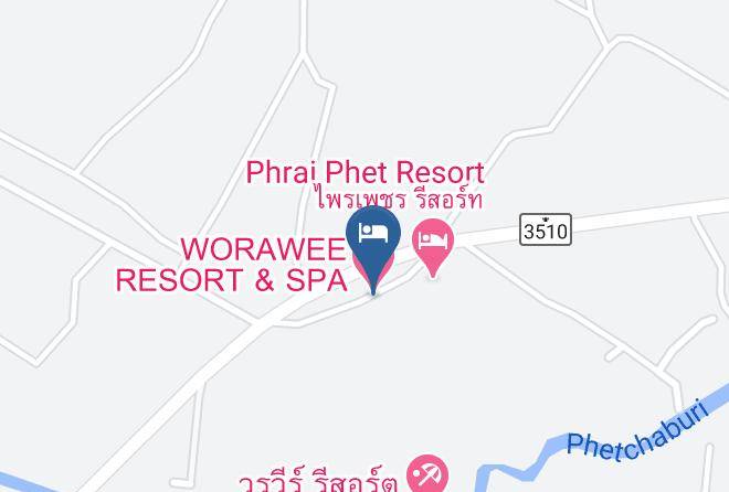 Amphoe Kaeng Krachan - Worawee Resort & Spa Maps