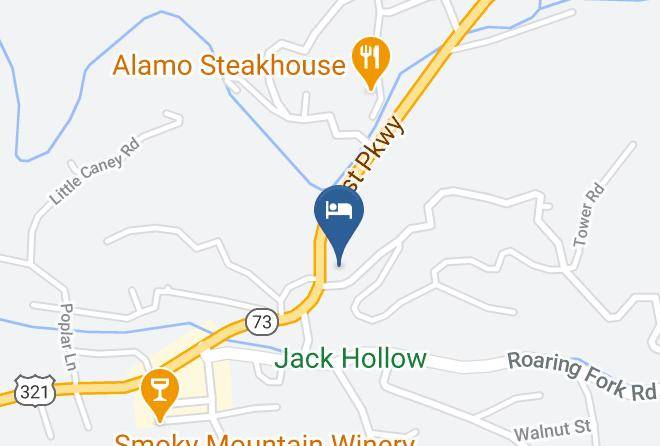 Sevier - Work And Travel Lodge Gatlinburg Maps