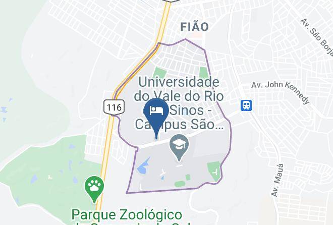 Sao Leopoldo - Work + Hotel Maps