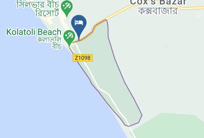 Chittagong - World Beach Resort Maps