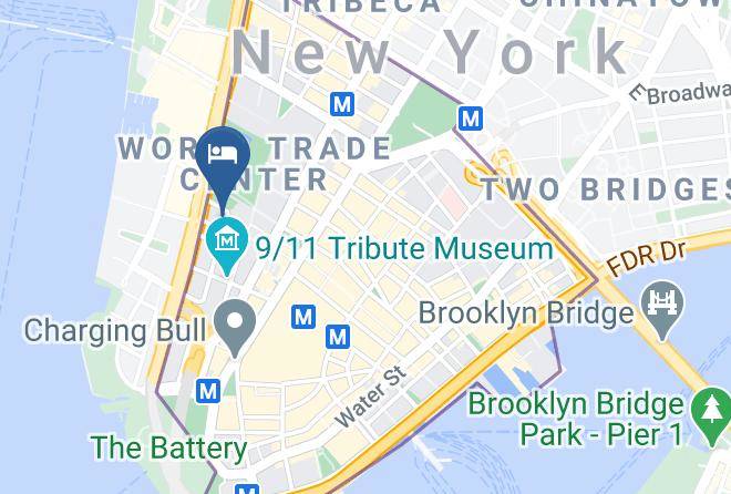 New York - World Center Hotel Maps