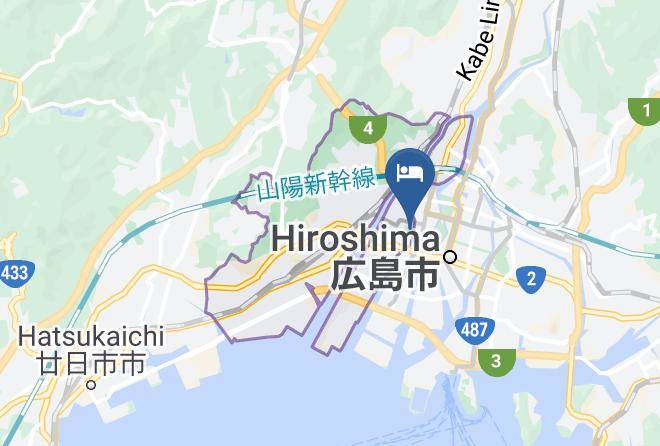 Hiroshima City Nishi Ward - World Friendship Center Maps