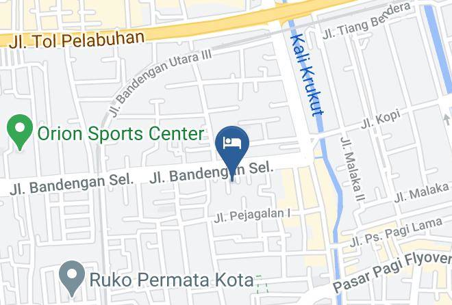 West Jakarta - Nite & Day Hotel Jakarta Bandengan Maps