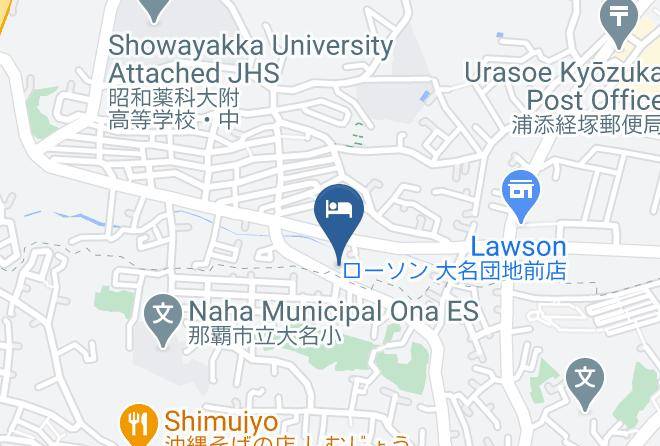 Urasoe City - Worldhills Naha Maps