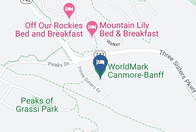 Division 15 - Worldmark Canmore Banff Maps