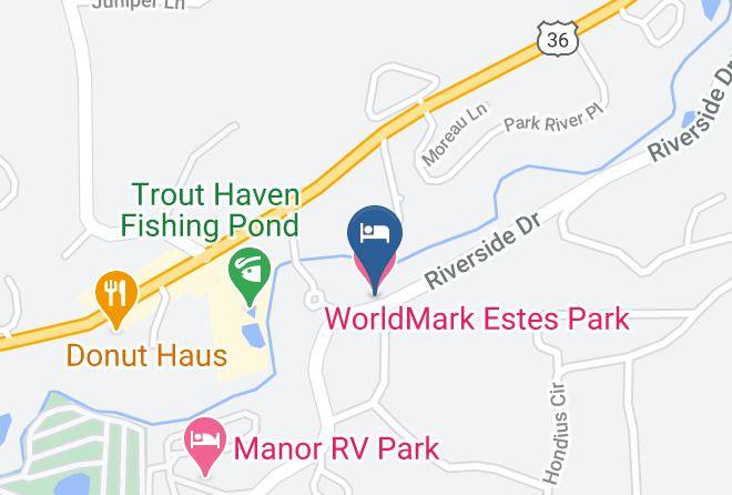 Worldmark Estes Park Map