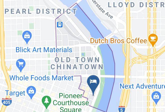 Multnomah - Worldmark Portland Waterfront Park Maps