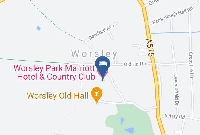 Greater Manchester - Delta Hotels Worsley Park Country Club Maps