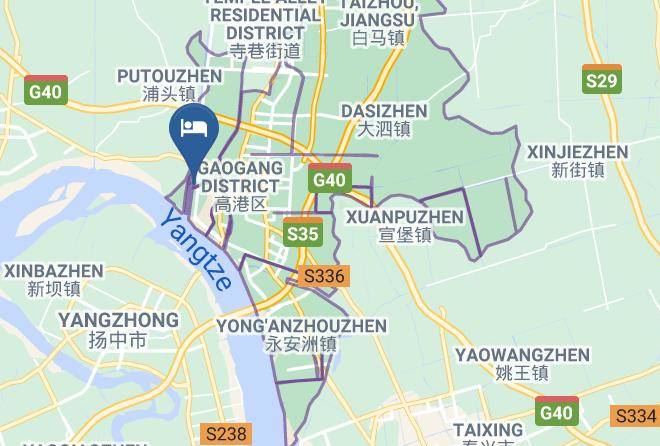 Taizhou - Wotelong Hotel Maps