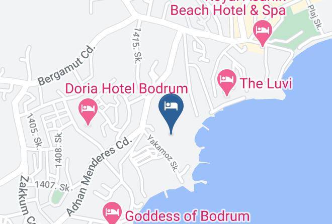 Bodrum - Asteria Bodrum Resort Maps