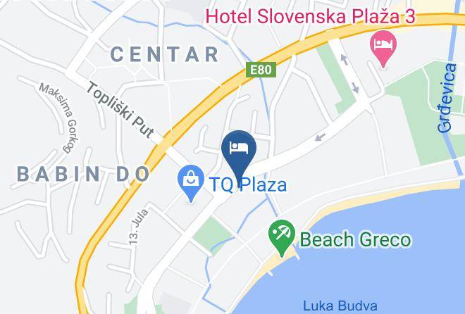 Budva - Wow Hotel Maps