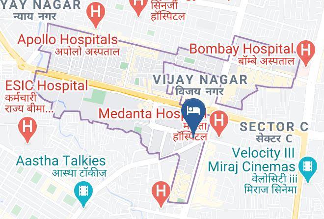 Wow Hotel Map - Madhya Pradesh - Indore