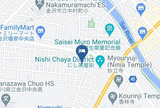 Kanazawa City - Wow Kanazawastay Maps