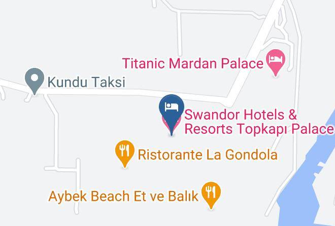Aksu - Swandor Hotels & Resorts Topkapi Palace Maps