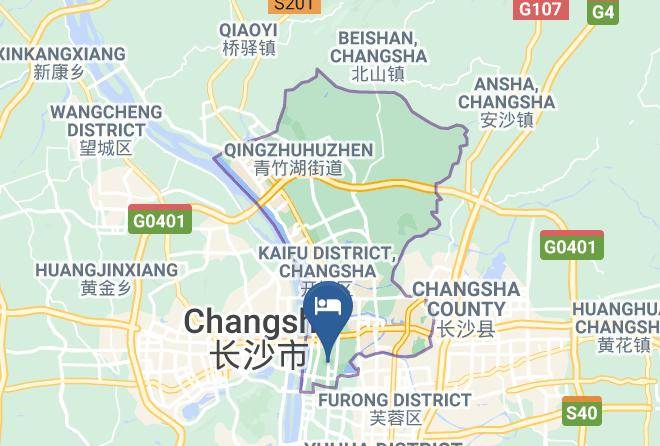 Changsha - Wowo Jiajia Yiguofengqing Theme Hotel Maps