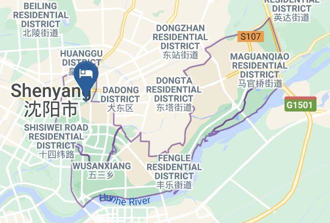 Shenyang - Wowo Qingnianlvshe Maps