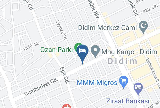 Didim - Woxx Beach Hotel Maps