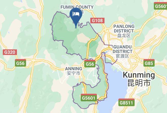 Kunming - Woyun Xianju Holiday Hotel Maps