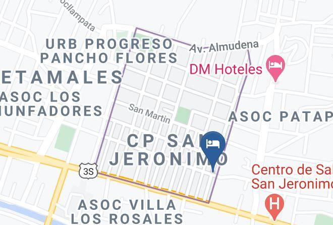 San Jeronimo - Wuasi Hospedaje Maps