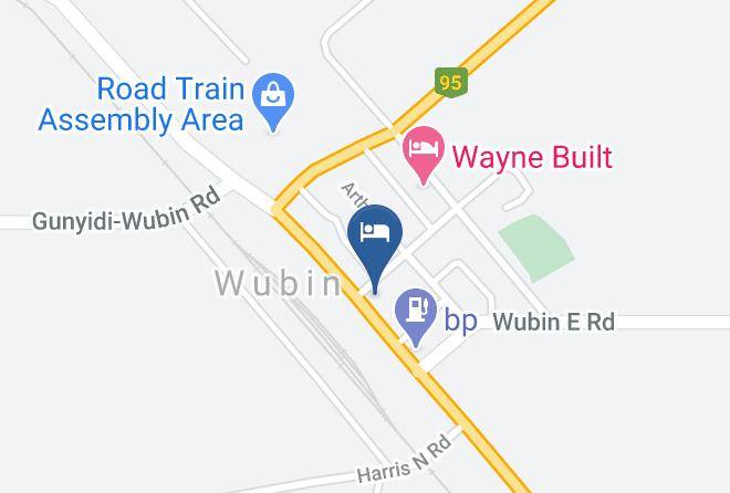 Dalwallinu - Wubin Hotel Maps