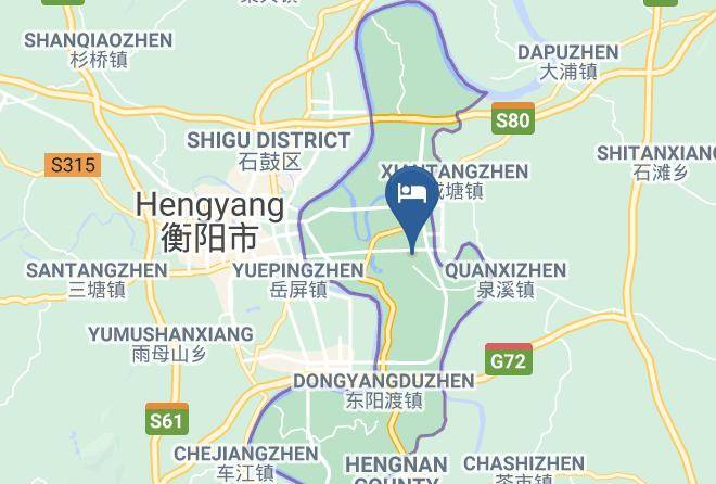 Hengyang - Wucai Jintian Chain Hotel Maps