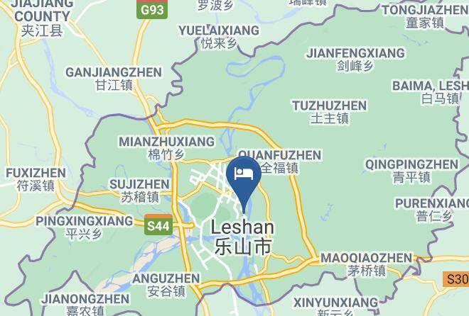 Leshan - Wuchen Business Hotel Maps
