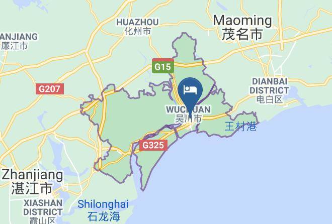 Wuchuan Qitian Hotel Map