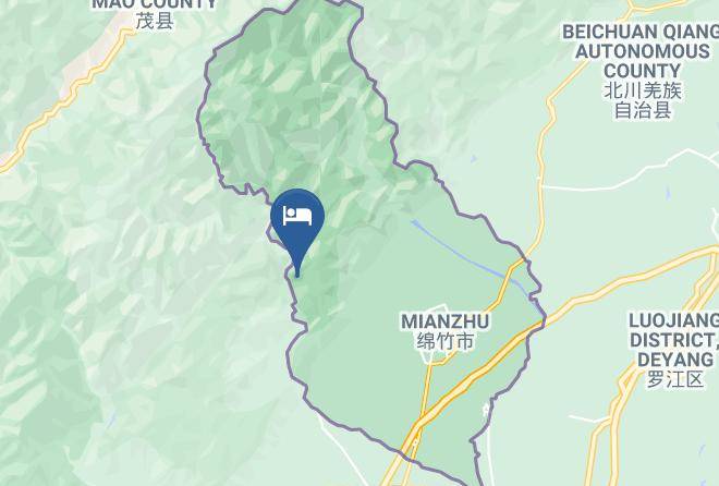 Deyang - Wufuzhai Leisure Hotel Maps