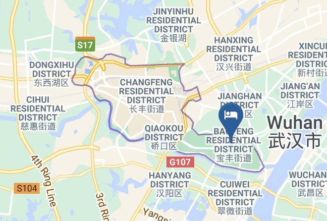 Wuhan - Wuhan Asia Hotel Maps