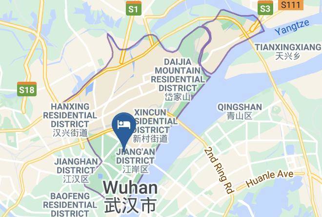 Wuhan - Wuhan Jingcui Hotel Maps