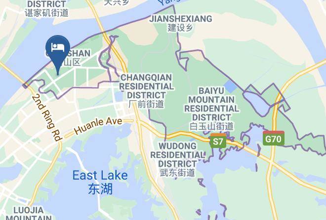 Wuhan - Wuhan Jingyin Hotel Maps