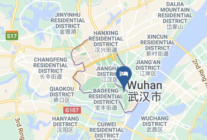 Wuhan - Wuhan Jinxin Hotel Maps