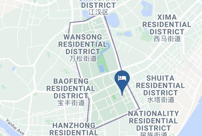 Wuhan - Wuhan Kerry Times Hotel Maps